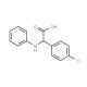 (4-Chloro-phenyl)-phenylamino-acetic acid - chemical structure image