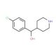 (4-Chloro-phenyl)-piperidin-4-yl-methanol (CAS 36938-75-7) - chemical structure image