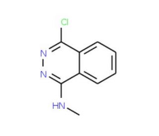 (4-Chloro-phthalazin-1-yl)-methyl-amine (CAS 13580-85-3) - chemical structure image