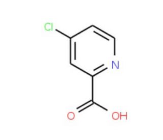 4-Chloro-pyridine-2-carboxylic acid (CAS 5470-22-4) - chemical structure image