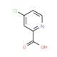 4-Chloro-pyridine-2-carboxylic acid (CAS 5470-22-4) - chemical structure image