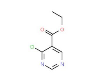 4-Chloro-pyrimidine-5-carboxylic acid ethyl ester (CAS 41103-17-7) - chemical structure image