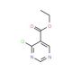 4-Chloro-pyrimidine-5-carboxylic acid ethyl ester (CAS 41103-17-7) - chemical structure image