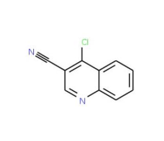 4-Chloro-quinoline-3-carbonitrile (CAS 69875-49-6) - chemical structure image