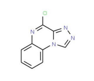 4-Chloro[1,2,4]triazolo[4,3-a]quinoxaline (CAS 62603-54-7) - chemical structure image