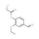 4-(Chloroacetoxy)-3-ethoxybenzaldehyde - chemical structure image