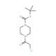 4-Chloroacetyl-piperazine-1-carboxylic acid tert-butyl ester (CAS 190001-40-2) - chemical structure image