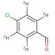 4-Chlorobenzaldehyde-2,3,5,6-d4 (CAS 62285-59-0) - chemical structure image