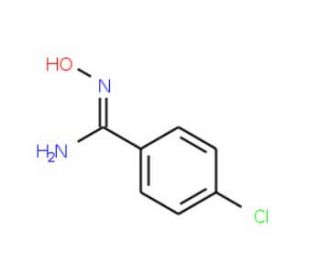 4-Chlorobenzamide oxime (CAS 5033-28-3) - chemical structure image
