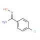 4-Chlorobenzamide oxime (CAS 5033-28-3) - chemical structure image