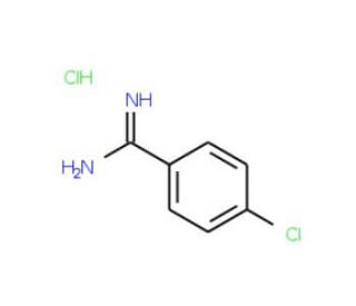 4-Chlorobenzamidine HCl (CAS 14401-51-5) - chemical structure image