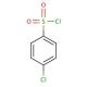 4-Chlorobenzenesulfonyl chloride (CAS 98-60-2) - chemical structure image