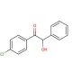 4-Chlorobenzoin (CAS 39774-18-0) - chemical structure image