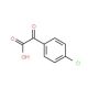 4-Chlorobenzoylformic acid (CAS 7099-88-9) - chemical structure image