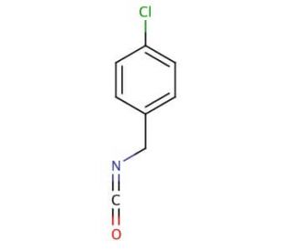 4-Chlorobenzyl isocyanate (CAS 30280-44-5) - chemical structure image