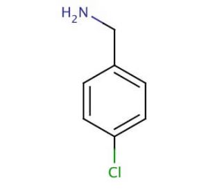 4-Chlorobenzylamine (CAS 104-86-9) - chemical structure image