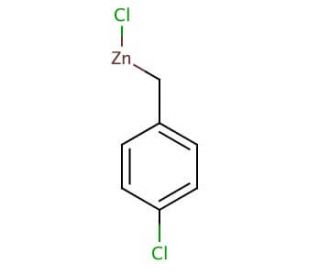 4-Chlorobenzylzinc chloride solution (CAS 149923-10-4) - chemical structure image