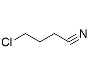 4-Chlorobutyronitrile (CAS 628-20-6) - chemical structure image
