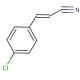 4-Chlorocinnamonitrile, mixture of cis and trans (CAS 28446-72-2) - chemical structure image