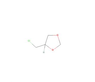 4-Chloromethyl-1,3-dioxolane (CAS 1072-61-3) - chemical structure image