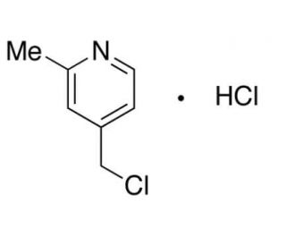 4-Chloromethyl-2-methylpyridine (CAS 75523-42-1) - chemical structure image