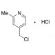 4-Chloromethyl-2-methylpyridine (CAS 75523-42-1) - chemical structure image