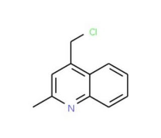 4-Chloromethyl-2-methylquinoline (CAS 288399-19-9) - chemical structure image