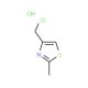 4-Chloromethyl-2-methylthiazole hydrochloride (CAS 39238-07-8) - chemical structure image