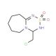 4-Chloromethyl-3,4,6,7,8,9-hexahydro-5H-2-thia-1,3,4a-triaza-benzocycloheptene 2,2-dioxide - chemical structure image