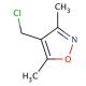 4-Chloromethyl-3,5-dimethylisoxazole (CAS 19788-37-5) - chemical structure image