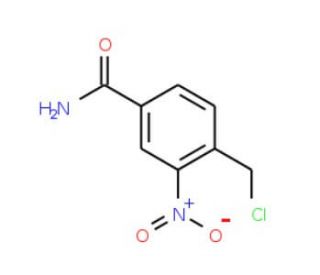 4-(chloromethyl)-3-nitrobenzamide - chemical structure image