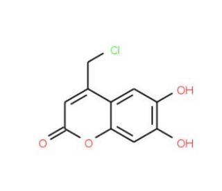 4-Chloromethyl-6,7-dihydroxy-chromen-2-one (CAS 85029-91-0) - chemical structure image