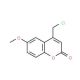 4-(Chloromethyl)-6-methoxy-2H-chromen-2-one (CAS 163684-51-3) - chemical structure image