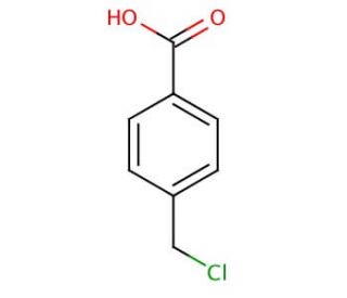 4-(Chloromethyl)benzoic acid (CAS 1642-81-5) - chemical structure image