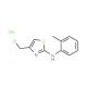 4-(chloromethyl)-N-(2-methylphenyl)-1,3-thiazol-2-amine hydrochloride - chemical structure image