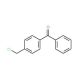 4-Chloromethylbenzophenone (CAS 42728-62-1) - chemical structure image
