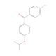 (4-Chlorophenyl)[4-(1-methylethoxy)phenyl]methanone(Fenofibrate Impurity) (CAS 154356-96-4) - chemical structure image