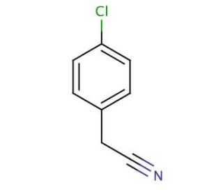 (4-Chlorophenyl)acetonitrile (CAS 140-53-4) - chemical structure image