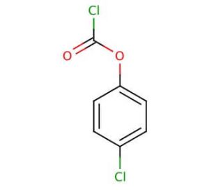 4-Chlorophenyl chloroformate (CAS 7693-45-0) - chemical structure image