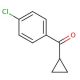 4-Chlorophenyl cyclopropyl ketone (CAS 6640-25-1) - chemical structure image