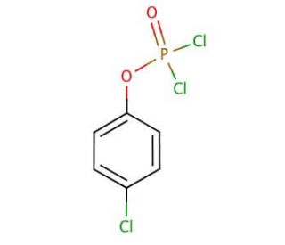 4-Chlorophenyl dichlorophosphate (CAS 772-79-2) - chemical structure image