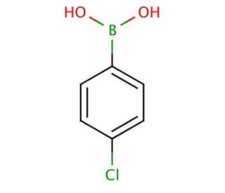 4-Chlorophenylboronic acid (CAS 1679-18-1) - chemical structure image