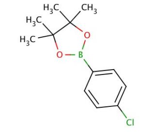 4-Chlorophenylboronic acid pinacol ester (CAS 195062-61-4) - chemical structure image