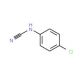 4-Chlorophenylcyanamide (CAS 13463-94-0) - chemical structure image