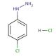 4-Chlorophenylhydrazine hydrochloride (CAS 1073-70-7) - chemical structure image