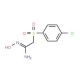 (4-Chlorophenylsulfonyl)acetamidoxime (CAS 70661-64-2) - chemical structure image