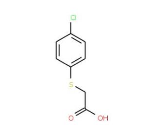 (4-Chlorophenylthio)acetic acid (CAS 3405-88-7) - chemical structure image