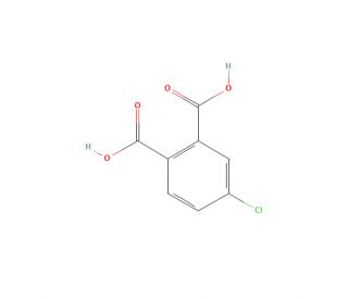 4-Chlorophthalic acid (CAS 89-20-3) - chemical structure image