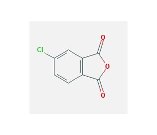 4-Chlorophthalic anhydride (CAS 118-45-6) - chemical structure image