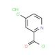 4-Chloropyridine-2-carbonyl Chloride Hydrochloride (CAS 51727-15-2) - chemical structure image